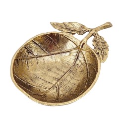 Artekko Branch Χρυσό Μεταλλικό Μπολ (20.3x15.2x5.1)cm
