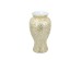 Artekko Ivory Εκρού Βάζο από Μπαμπού και Capiz (28x28x50)cm Artekko Ivory Εκρού Βάζο από Μπαμπού και Capiz (28x28x50)cm
