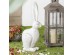 Artekko Rabbit Διακοσμητικός Λαγός από Μαγνήσιο σε Λευκή Πατίνα (21x13x47)cm Artekko Rabbit Διακοσμητικός Λαγός από Μαγνήσιο σε Λευκή Πατίνα (21x13x47)cm