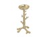 Artekko Coral Χρυσό Μεταλλικό Κηροπήγιο (12x12x25)cm Artekko Coral Χρυσό Μεταλλικό Κηροπήγιο (12x12x25)cm