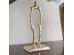 Artekko Figurine Χρυσό Μεταλλικό Επιτραπέζιο Διακοσμητικό Γλυπτό με Φιγούρα (20x13x42)cm Artekko Figurine Χρυσό Μεταλλικό Επιτραπέζιο Διακοσμητικό Γλυπτό με Φιγούρα (20x13x42)cm