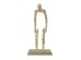 Artekko Figurine Χρυσό Μεταλλικό Επιτραπέζιο Διακοσμητικό Γλυπτό με Φιγούρα (20x13x42)cm Artekko Figurine Χρυσό Μεταλλικό Επιτραπέζιο Διακοσμητικό Γλυπτό με Φιγούρα (20x13x42)cm