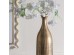 Artekko Noble Χρυσό Μεταλλικό Βάζο (13x13x51)cm Artekko Noble Χρυσό Μεταλλικό Βάζο (13x13x51)cm