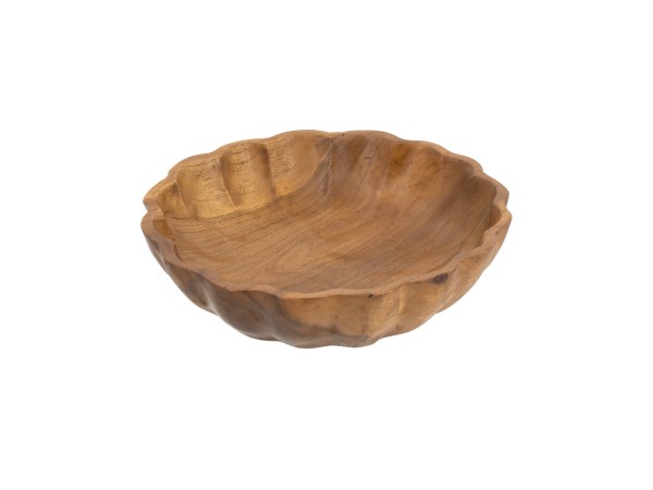 Artekko Woody Καφέ Διακοσμητική Πιατέλα από Ξύλο Teak (20x20x5)cm Artekko Woody Καφέ Διακοσμητική Πιατέλα από Ξύλο Teak (20x20x5)cm