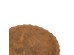 Artekko Woody Καφέ Διακοσμητική Πιατέλα από Ξύλο Teak (20x20x10)cm