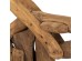 Artekko Woody Καφέ Διακοσμητικό Γλυπτό Άλογο από Ξύλο Teak (65x13x73)cm Artekko Woody Καφέ Διακοσμητικό Γλυπτό Άλογο από Ξύλο Teak (65x13x73)cm
