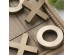 Artekko Tic Tac Toe Καφέ Διακοσμητική Τρίλιζα από MDF και Ξύλο Ελάτης (31x31x2)cm Artekko Tic Tac Toe Καφέ Διακοσμητική Τρίλιζα από MDF και Ξύλο Ελάτης (31x31x2)cm
