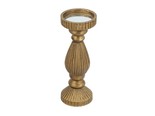 Artekko Solis Χρυσό MDF Κηροπήγιο (9.5x9.5x26.7)cm Artekko Solis Χρυσό MDF Κηροπήγιο (9.5x9.5x26.7)cm