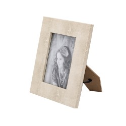 Artekko Lisa MDF Κορνίζα με Γκρι Τεχνόδερμα για Φωτογραφία 4.5x6.5