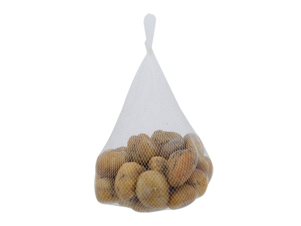 Artekko Pebble Διακοσμητικά Βότσαλα Καφέ Πορτοκαλί Γυαλισμένα