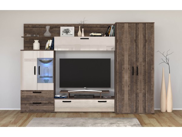 Σύνθετο σαλονιού Avrora 280x53x190 DIOMMI 33-034