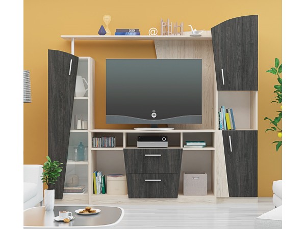 Σύνθετο σαλονιού Rio 210x47x180 DIOMMI 33-041 Σύνθετο σαλονιού Rio 210x47x180 DIOMMI 33-041