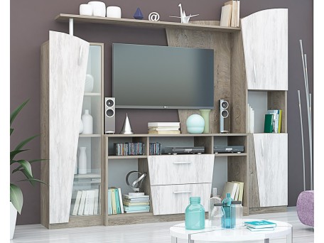 Σύνθετο σαλονιού Rio 210x47x180 DIOMMI 33-042