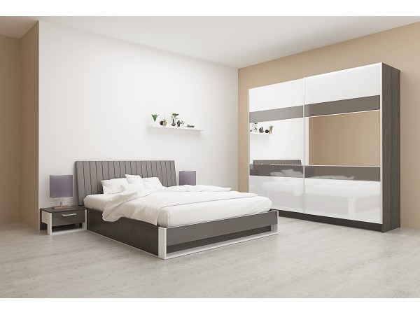 Σετ κρεβατοκάμαρας Monca 160x200 DIOMMI 33-108