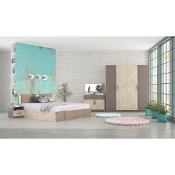 Σετ κρεβατοκάμαρας Ala 160x200 DIOMMI 33-111