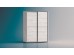 Δίφυλλη συρόμενη ντουλάπα Apolo4 150x59x200 DIOMMI 33-137