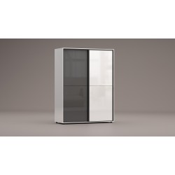 Δίφυλλη συρόμενη ντουλάπα Apolo4 150x59x200 DIOMMI 33-138