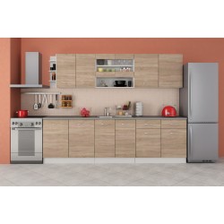 Κουζίνα Alice6 Sonoma 280x60x90 DIOMMI 33-307