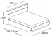 Σετ Κρεβατοκάμαρας ξύλινο CAPRICE 160x200 DIOMMI 40-026