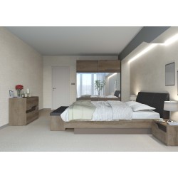 Σετ Κρεβατοκάμαρας ξύλινο PENELOPE2 160x200 DIOMMI 40-041