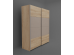 Ντουλάπα Συρόμενη ξύλινο ROXAN 180x220x64 DIOMMI 45-005