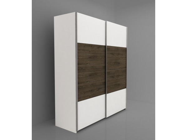 Ντουλάπα Συρόμενη ξύλινο ROXAN 180x220x64 DIOMMI 45-005