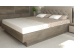 Κρεβάτι ξύλινο με δερμάτινη/ύφασμα BREEZE 140x190 DIOMMI 45-012