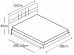 Κρεβάτι ξύλινο με δερμάτινη/ύφασμα LIMITED 180x190 DIOMMI 45-034