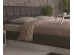 Κρεβάτι ξύλινο με δερμάτινη/ύφασμα ROXAN 140x200 DIOMMI 45-201