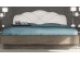 Κρεβάτι ξύλινο με δερμάτινη/ύφασμα KORONA 140x200 DIOMMI 45-208