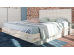 Κρεβάτι ξύλινο με δερμάτινη/ύφασμα LIMITED 140x200 DIOMMI 45-232