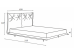 Κρεβάτι επενδυμένο BELLA 140x200 DIOMMI 45-860 Κρεβάτι επενδυμένο BELLA 140x200 DIOMMI 45-860