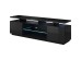 RTV stand EVA black gloss/ black gloss DIOMMI CAMA-EVA-RTV-CZP/CZP