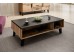 coffee table 60 LOTTA  wotan oak/ black DIOMMI CAMA-LOTTA-ŁAWA-110-DWO/CZ