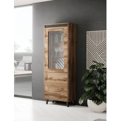cabinet NORD votan oak/antracyt DIOMMI CAMA-NORD-WITRYNA-DWO/ANT
