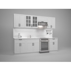Κουζίνα MICHELLA 260 λευκή DIOMMI GRA-MICHELLA260-BIAŁY