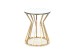 AFINA S, coffee table, mirror / gold DIOMMI V-CH-AFINA_S-LAW