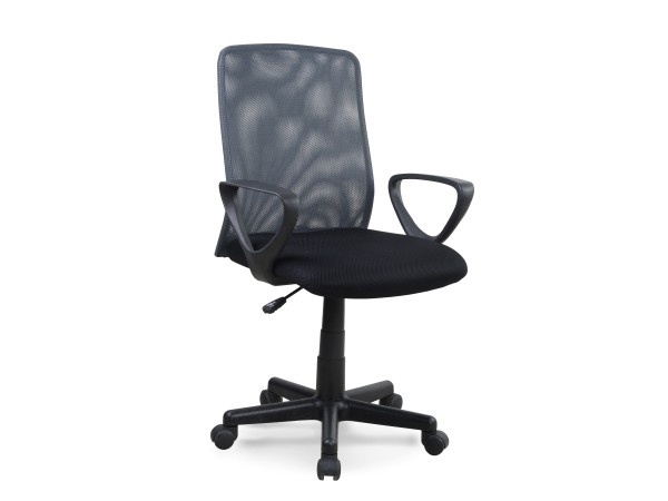 ALEX chair color: black/grey DIOMMI V-CH-ALEX-FOT-SZARY