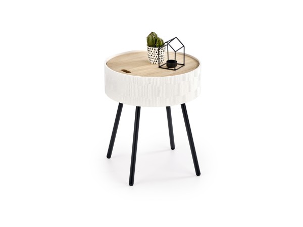 AURA c. table, color white DIOMMI V-CH-AURA-LAW-BIAŁY