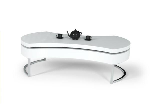AUREA coffee table color: white DIOMMI V-CH-AUREA-LAW