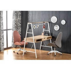B48 desk sonoma oak / white DIOMMI V-CH-B/48