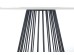 BRODWAY table, color: top - white marble, legs - black DIOMMI V-CH-BRODWAY-ST