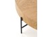 BROKLYN c. table natural oak / black DIOMMI V-CH-BROOKLYN-LAW