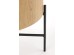 BROOKLYN-S c. table natural oak / black DIOMMI V-CH-BROOKLYN-S-LAW
