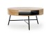 CAMILA c. table golden oak / black DIOMMI V-CH-CAMILA-LAW