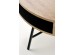 CAMILA c. table golden oak / black DIOMMI V-CH-CAMILA-LAW