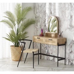 CARMEN dresser console natural / black DIOMMI V-CH-CARMEN-KONSOLKA