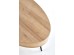 CAROLINA c.table, golden oak / black DIOMMI V-CH-CAROLINA-LAW