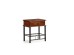 FIONA night stand color: ant cherry/black DIOMMI V-CH-FIONA-SZAFKA_N-CZEREŚNIA_ANT
