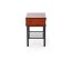 FIONA night stand color: ant cherry/black DIOMMI V-CH-FIONA-SZAFKA_N-CZEREŚNIA_ANT